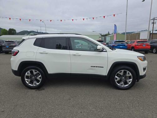 White Clearcoat 2021 Jeep Compass Limited