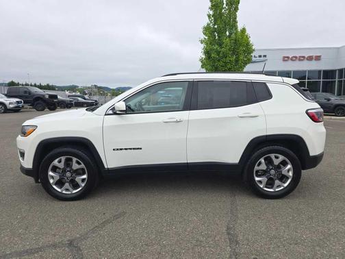 White Clearcoat 2021 Jeep Compass Limited