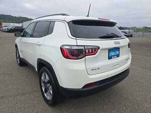 White Clearcoat 2021 Jeep Compass Limited