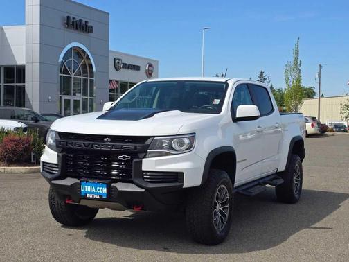 Summit White 2022 Chevrolet Colorado ZR2