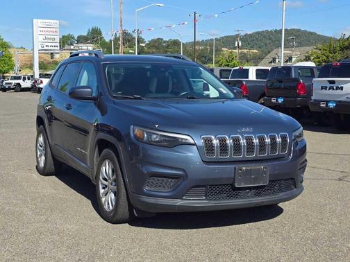 Slate Blue Pearlcoat 2021 Jeep Cherokee Latitude