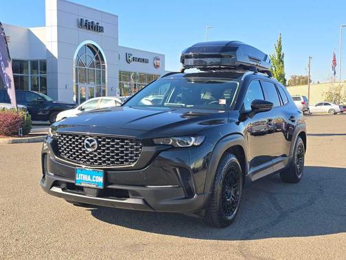 Jet Black Mica 2025 Mazda CX-50 2.5 S Preferred Package