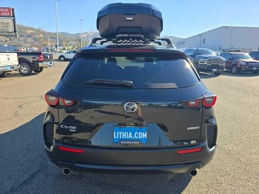 Jet Black Mica 2025 Mazda CX-50 2.5 S Preferred Package