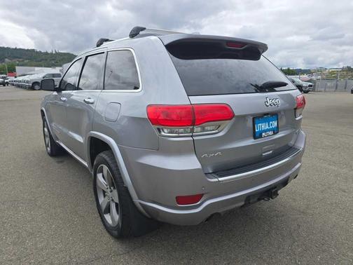 Billet Silver Clearcoat Metallic 2014 Jeep Grand Cherokee Overland