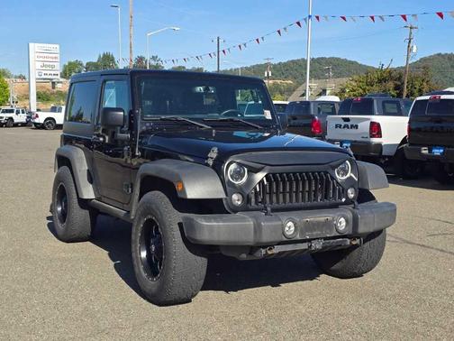 Black Clearcoat 2018 Jeep Wrangler JK Sport