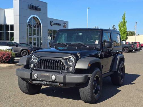 Black Clearcoat 2018 Jeep Wrangler JK Sport