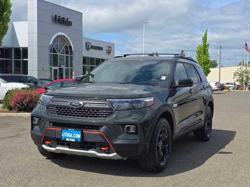 Green 2023 Ford Explorer Timberline