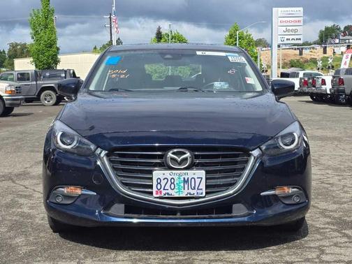 Deep Crystal Blue Mica 2018 Mazda Mazda3 Grand Touring