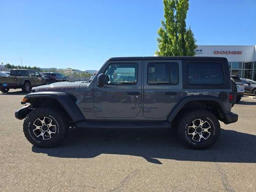 Gray 2021 Jeep Wrangler Unlimited Rubicon