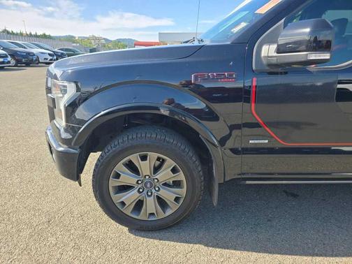 Shadow Black 2016 Ford F-150 Lariat