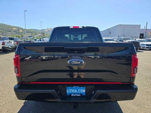 Shadow Black 2016 Ford F-150 Lariat