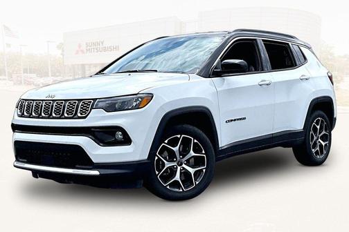 Bright White Clearcoat 2025 Jeep Compass Limited