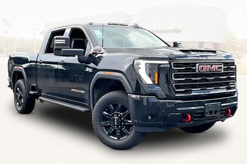 Onyx Black 2025 GMC Sierra 2500 AT4