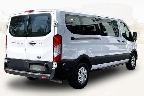 Oxford White 2024 Ford Transit-350 XLT