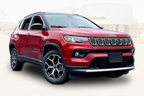 Red Hot Pearlcoat 2025 Jeep Compass Limited