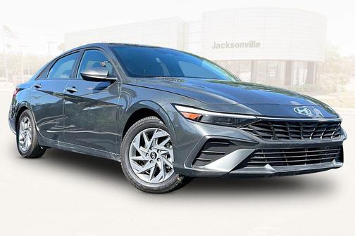 Amazon Gray 2025 Hyundai ELANTRA HEV Blue