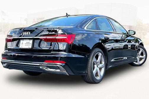 Black 2024 Audi A6 55 Premium Plus