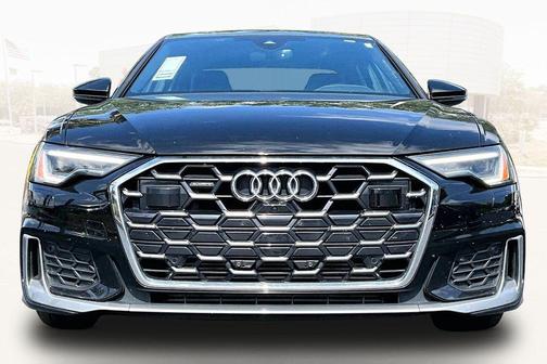 Black 2024 Audi A6 55 Premium Plus