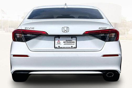 Platinum White Pearl 2022 Honda Civic Sport