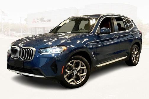 Blue 2022 BMW X3 xDrive30i