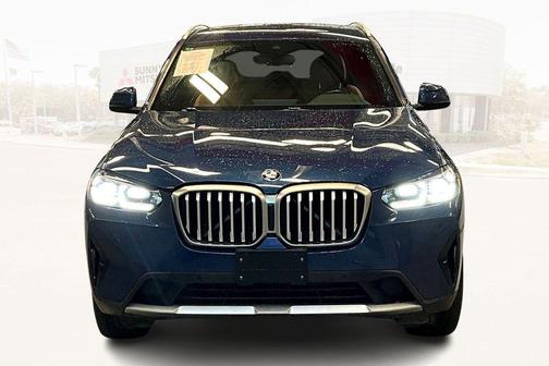 Blue 2022 BMW X3 xDrive30i