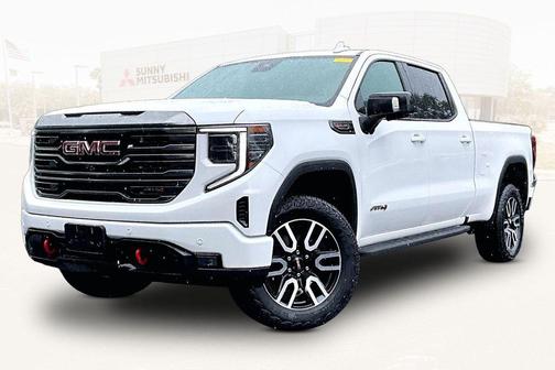 Summit White 2023 GMC Sierra 1500 AT4
