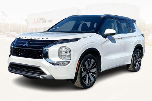White Diamond With Black Roof 2026 Mitsubishi Outlander SEL 1.5T 2WD