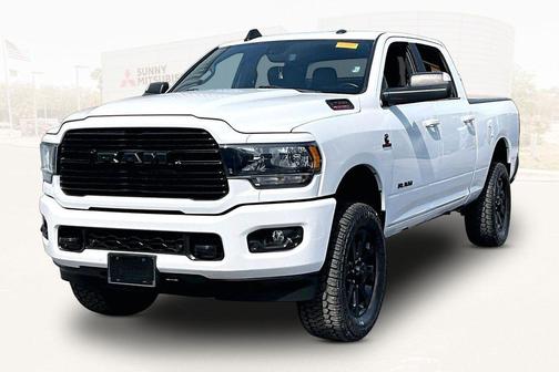 Bright White Clearcoat 2021 RAM 2500 Big Horn Crew Cab 4x4 6'4' Box
