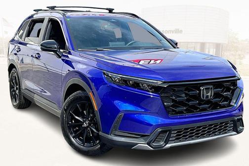 Blue 2024 Honda CR-V Hybrid Sport FWD