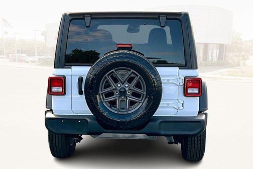 Bright White Clearcoat 2024 Jeep Wrangler Sport S