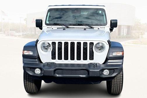 Bright White Clearcoat 2024 Jeep Wrangler Sport S