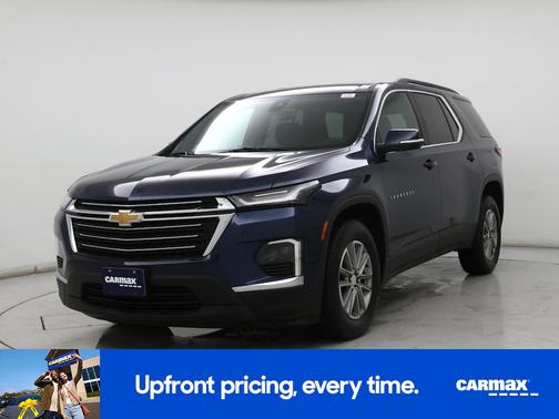 Blue 2023 Chevrolet Traverse LT Cloth