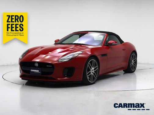 Red 2018 Jaguar F-TYPE R-Dynamic