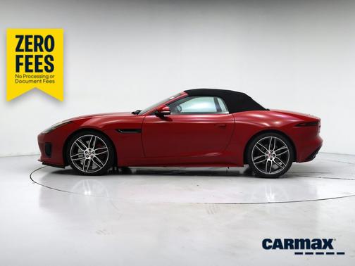 Red 2018 Jaguar F-TYPE R-Dynamic