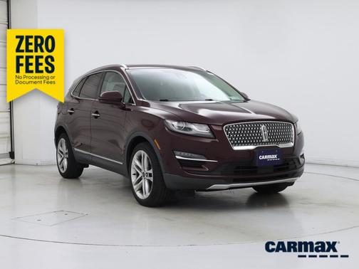 Burgundy 2019 Lincoln MKC Reserve