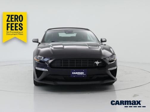 Black 2022 Ford Mustang Ecoboost Premium