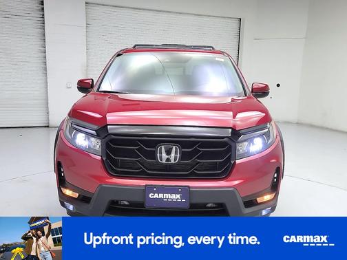 Red 2023 Honda Ridgeline RTL