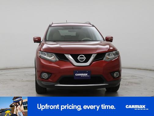 Red 2015 Nissan Rogue SL