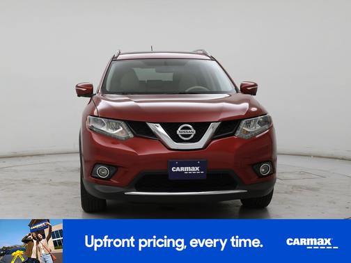 Red 2015 Nissan Rogue SL