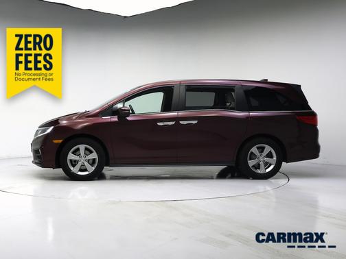 Burgundy 2018 Honda Odyssey EX-L