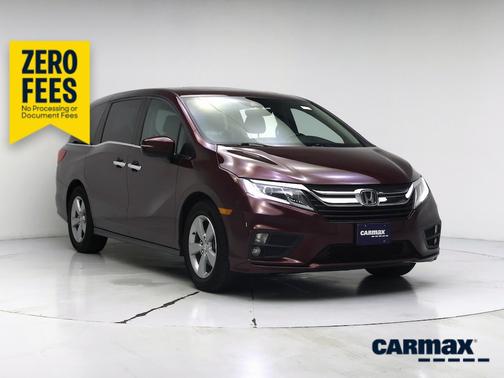 Burgundy 2018 Honda Odyssey EX-L
