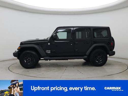 Black 2020 Jeep Wrangler Unlimited Sport