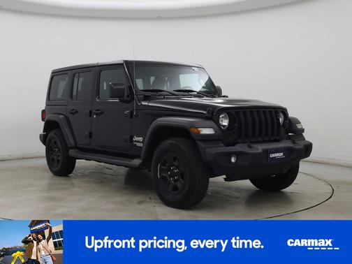 Black 2020 Jeep Wrangler Unlimited Sport