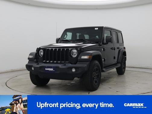 Black 2020 Jeep Wrangler Unlimited Sport