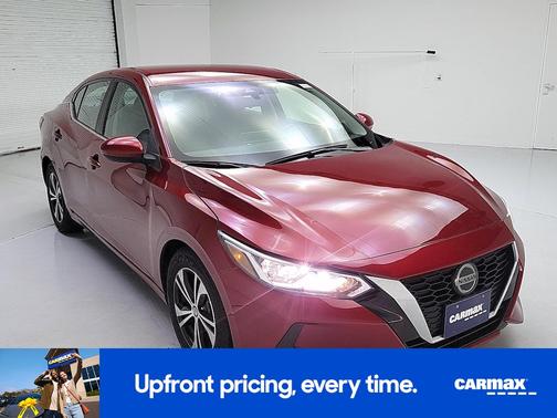 Red 2023 Nissan Sentra SV
