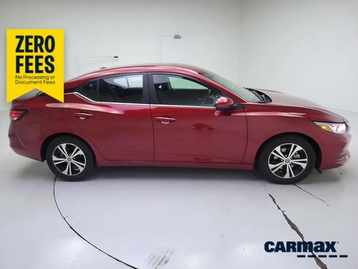 Red 2023 Nissan Sentra SV