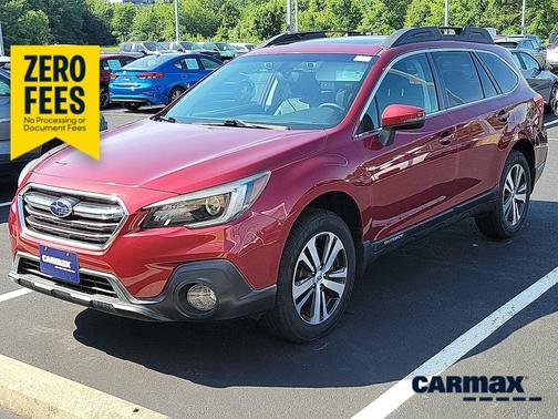 Red 2018 Subaru Outback 2.5I Limited