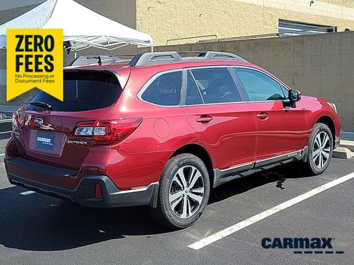 Red 2018 Subaru Outback 2.5I Limited