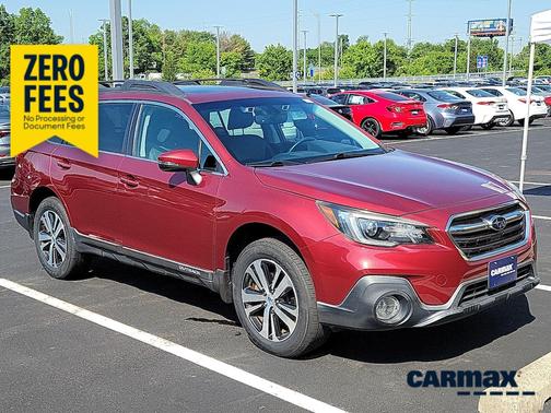 Red 2018 Subaru Outback 2.5I Limited