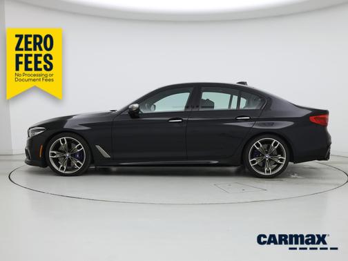 Black 2018 BMW M550 I xDrive